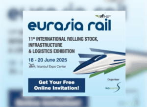 Teaserbild von der Messe eurasia rail vom 18-20. Juni 2025 in Istanbul